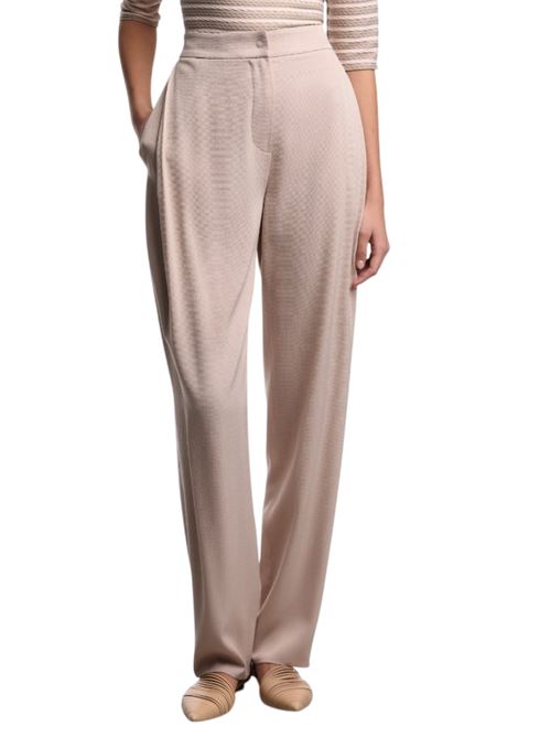 Pantaloni con piega laterale in twill lavato Emporio Armani | EW000086 AF20510.U8016